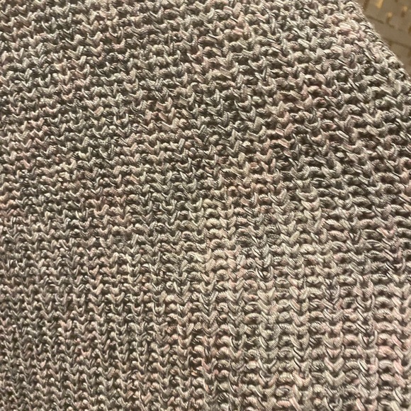 Reitmans Grey with Pink/Black Accents Knit Tank Top/Sweater Vest Size L - Picture 2 of 11